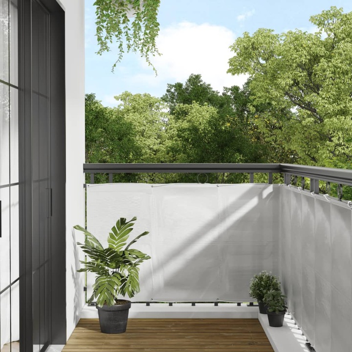 Actual product image VidaXL Balcony privacy screen 100 % polyester Oxford (600 cm)