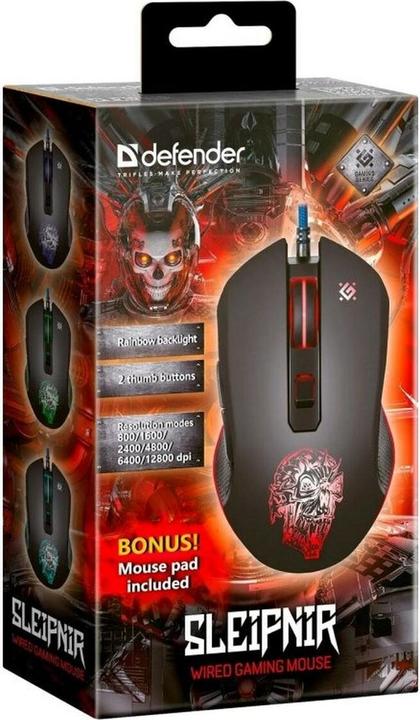 Actual product image Defender Sleipnir GM-927 mouse (52927) (Cable)