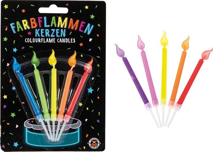 Image du produit Trendhaus Bougies d'anniversaire Birthday Fun (5 x)