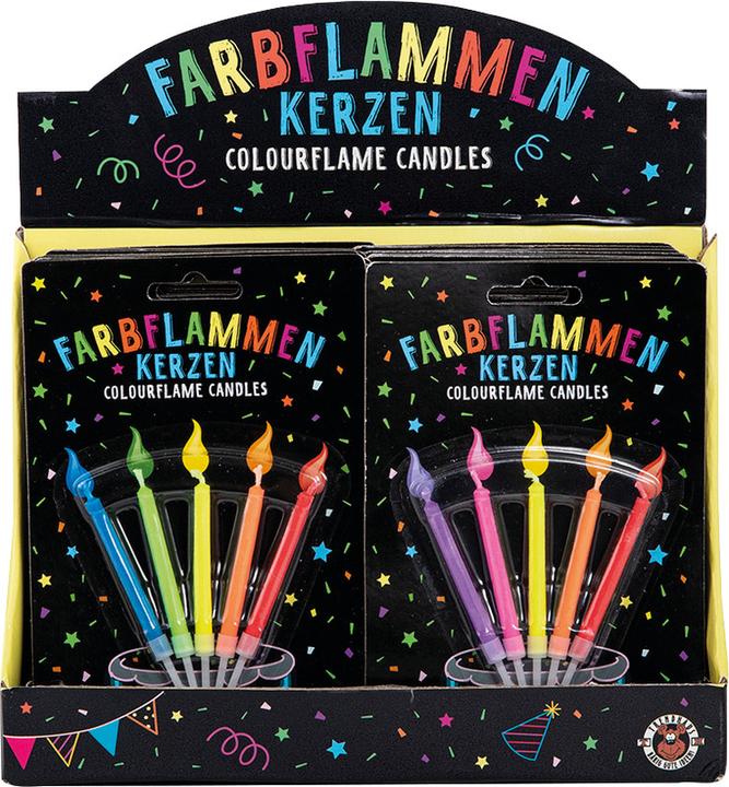 Image du produit Trendhaus Bougies d'anniversaire Birthday Fun (5 x)
