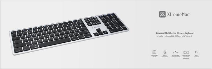 Image du produit XtremeMac XM-KEY-BT4-SLV (CH, Sans fil)