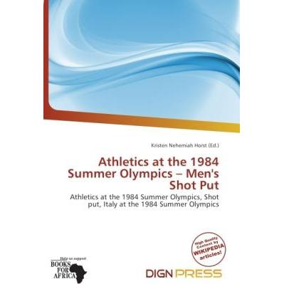 Athletics at the 1984 Summer Olympics - Men's Shot Put, Ratgeber