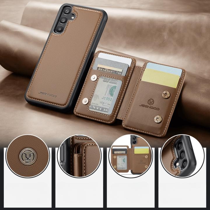 Productafbeelding Cover-Discount Galaxy A55 - 2-in-1 backcover met creditcardhouder (Samsung Galaxy A55)