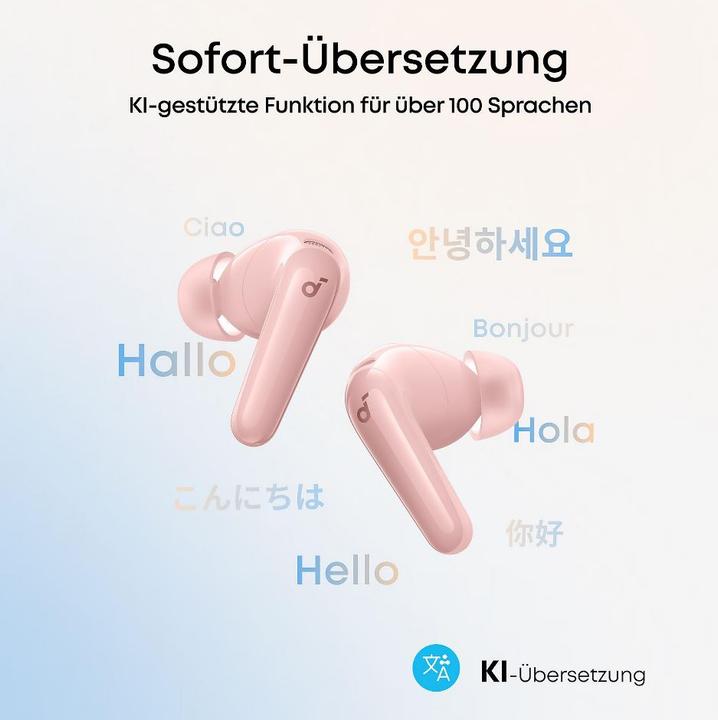 Actual product image Anker Soundcore P31i pink (ANC, 10 h, Wireless)