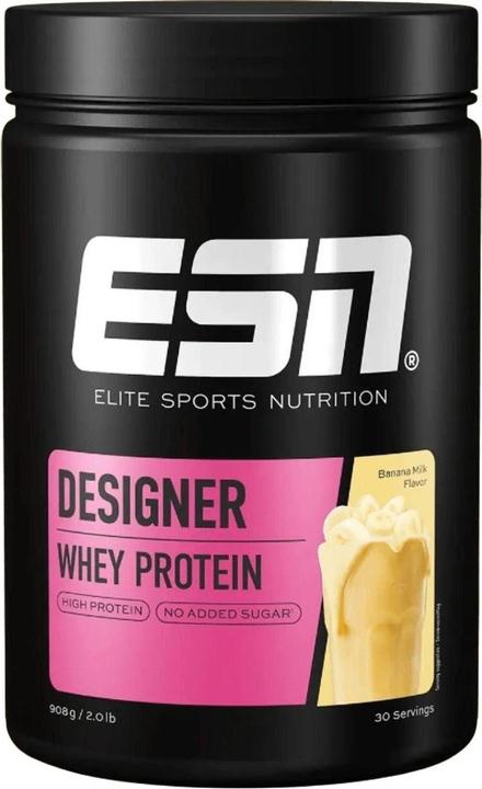 Produktbild ESN Designer Whey Protein (Banane, Milk, 1 Stk., 908 g)