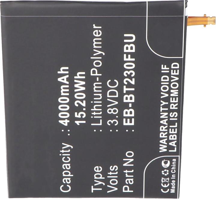 Actual product image AccuCell Battery Samsung Galaxy Tab 4 7.0, Tab 4 7.0 LTE