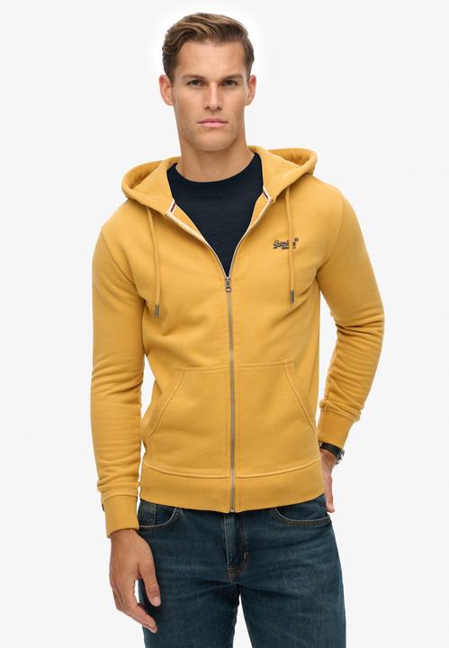 Produktbild Superdry Essential Logo Zip-Hoodie mit angerauter Innenseite (L)