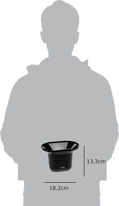Actual product image TFA rain gauge