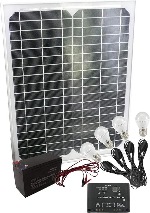 Actual product image IHP Mauk High-Tech Solar-Set 15 W mit Klickschaltern (15 W, 6 kg)