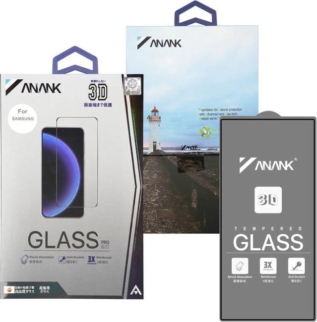 Anank 2.5D Transparentes Panzerglas für Samsung Galaxy S25 Edge – Japanisches Asahi Glas (Samsung Galaxy S25 Edge)