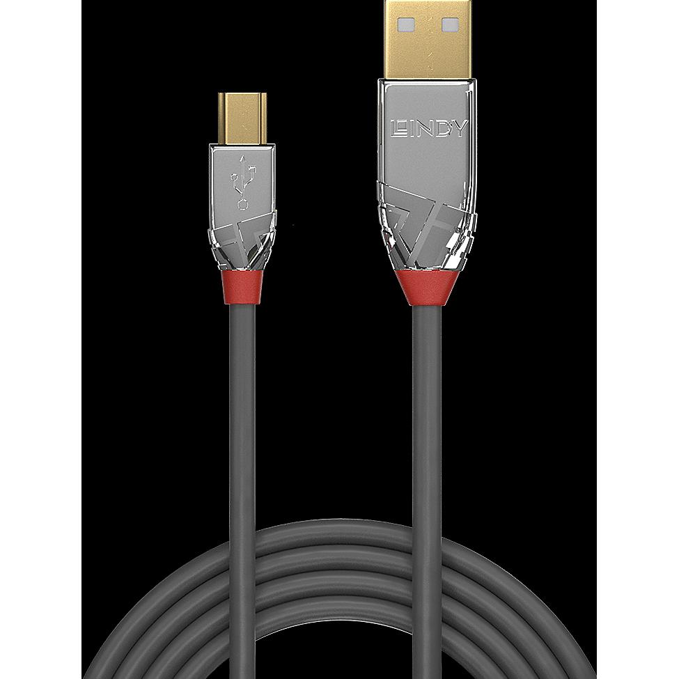 Thumbnail - Lindy USB/A-MiniB M-M (3 m, USB 2.0), USB Kabel