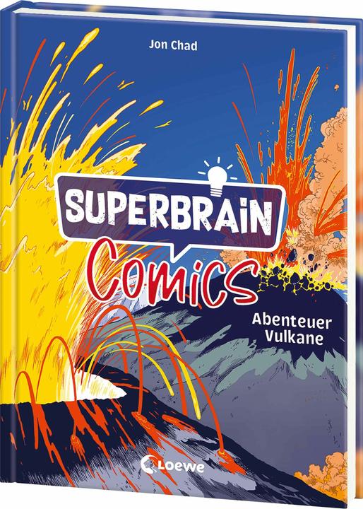 Produktbild Loewe Superbrain-Comics - Abenteuer Vulkane (Deutsch, Jon Chad, 2024)