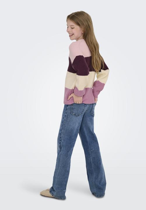 Produktbild Only Kogsandy L/S Stripe Pullover Knt Noos (146, 152)