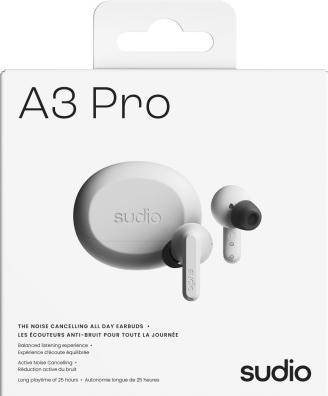 Image du produit Sudio A3 Pro White (ANC, 25 h, Sans fil)