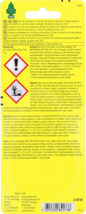 Actual product image Wunder-Baum Clip Tropical
