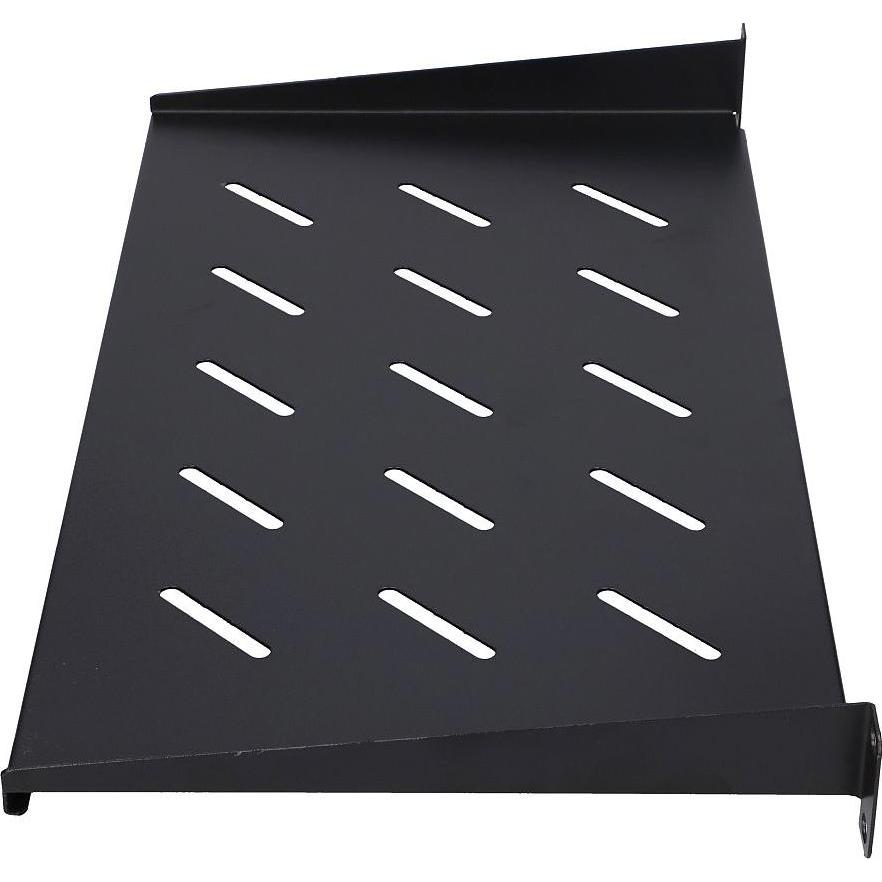 Thumbnail - Extralink SHELF 1U FOR WALL CABINETS 19//" 250MMX1U BLACK Rack shelf, Serverschrank Zubehör, Schwarz