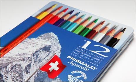 Actual product image Caran d'Ache Prismalo Aquarelle Metallschachtel (Multicoloured, 12 x)