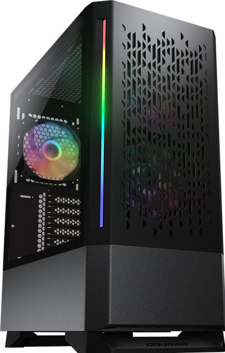 Actual product image Cougar Case MX430 Air RGB Black (ATX, mATX, Mini-ITX)