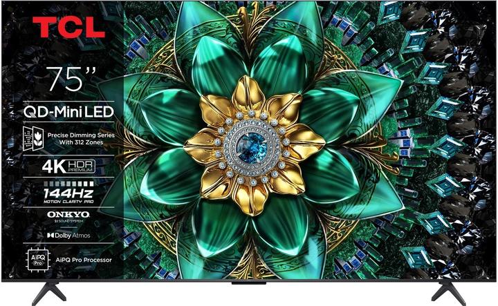 Actual product image TCL 75Q6C (75", Mini-LED, 4K, 2025)