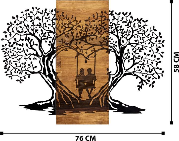 Produktbild Wallxpert Moshe (76 x 58 cm)