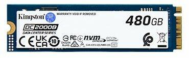 Productafbeelding Kingston SSD DC2000B M.2 480 GB PCIeG4x4 2280 (480 GB, M.2 2280)