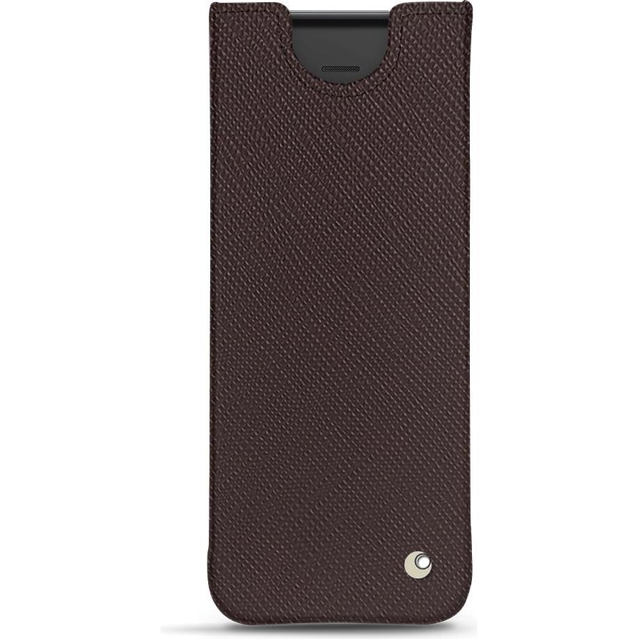 Noreve Lederschutzhülle (Samsung Galaxy Z Fold2), Smartphone Hülle, Braun