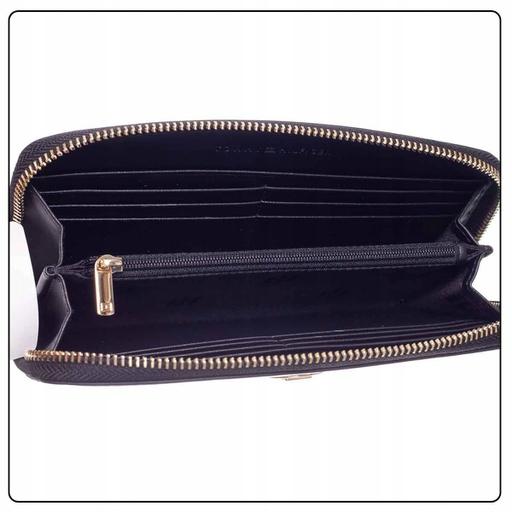 Produktbild Tommy Hilfiger TH Chic Large Zip Around Wallet Black