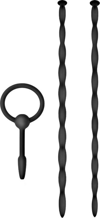 Produktbild NMC 3 in 1 silicone urethral sound kit set black