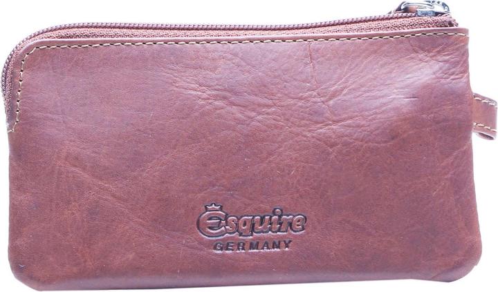 Actual product image Esquire Dallas leather key case 12.5 cm