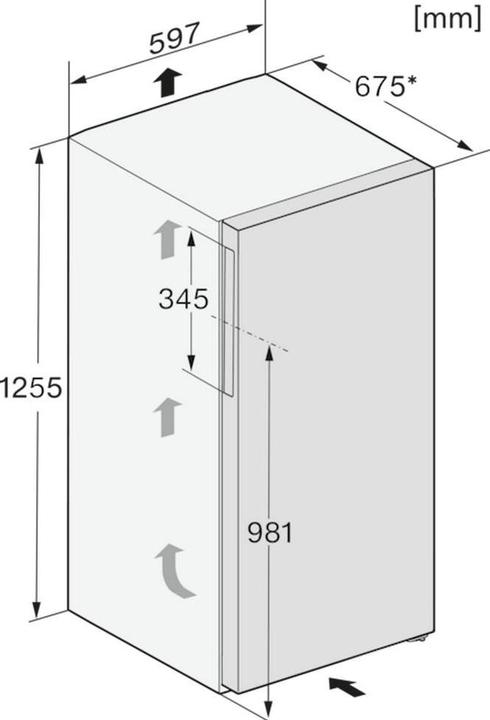Actual product image Miele FN 4312 D (Stand-alone, 160 l)