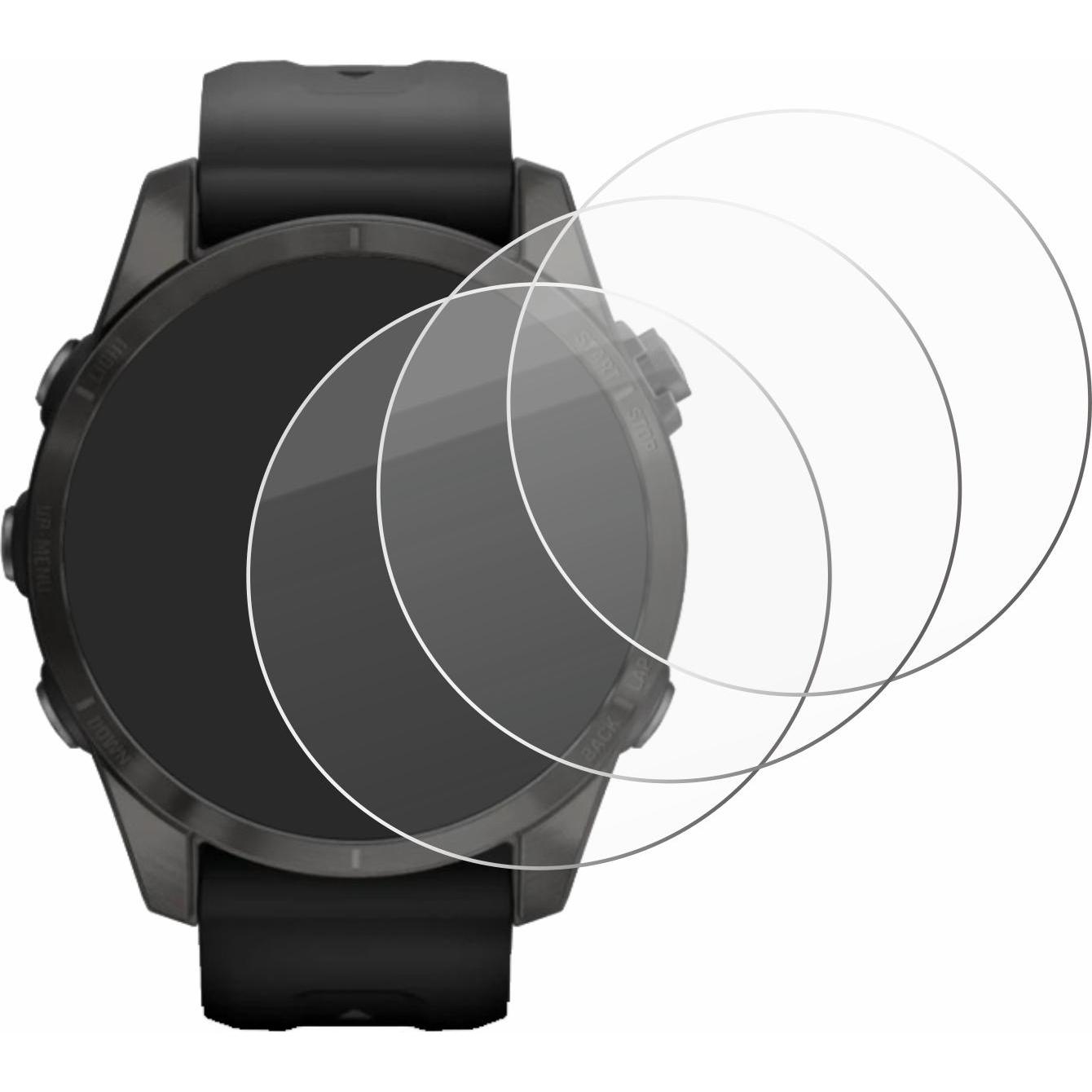 Thumbnail - Savvies Panzerglas Schutzglas Displayschutz, Smartwatch Schutzfolie, Transparent