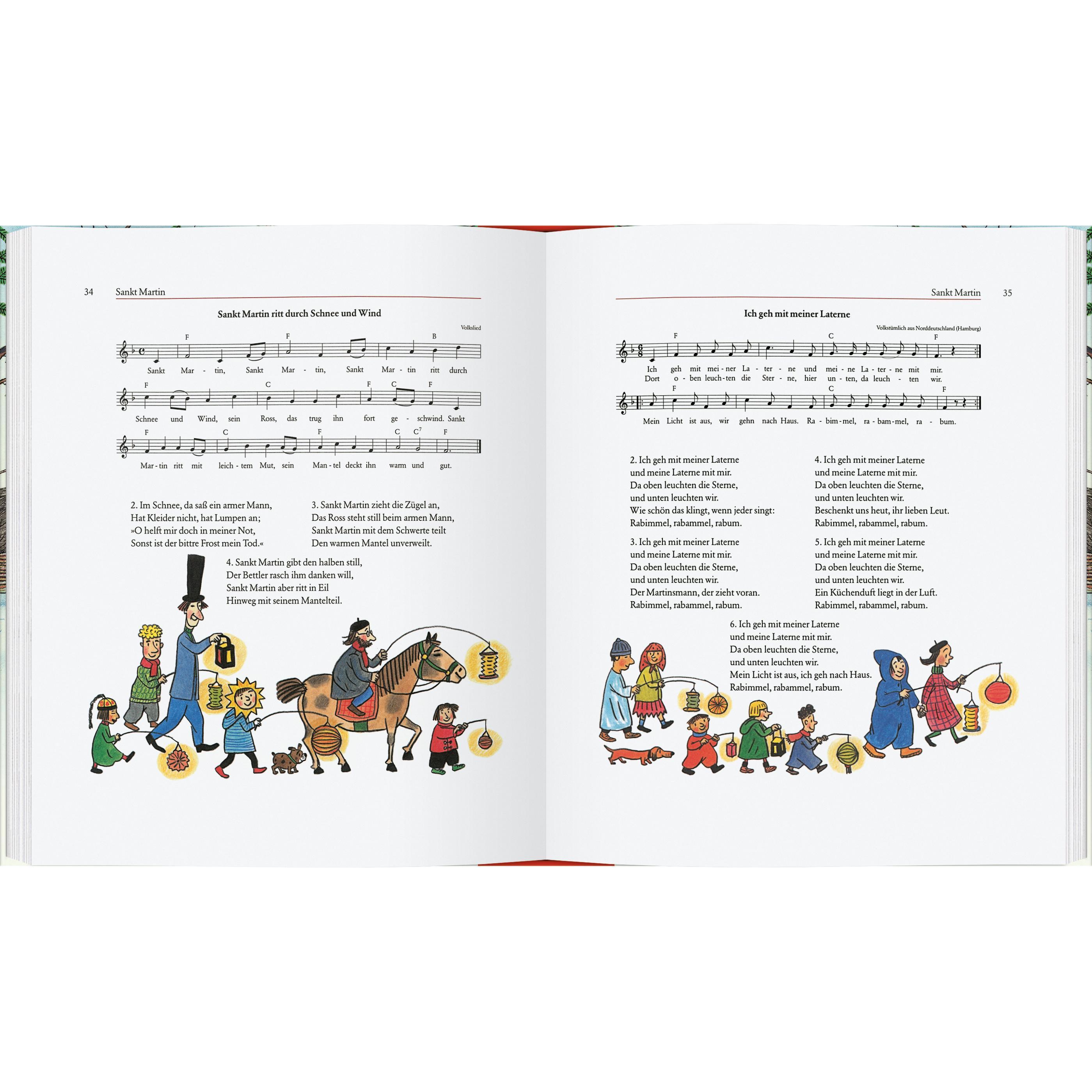 Thumbnail - Das Hausbuch der Weihnachtszeit, Kinderbücher von Rotraut Susanne Berner