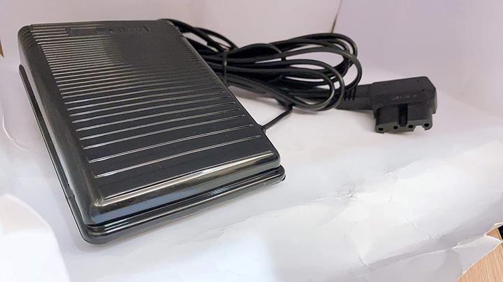 Actual product image Sew-link foot pedal