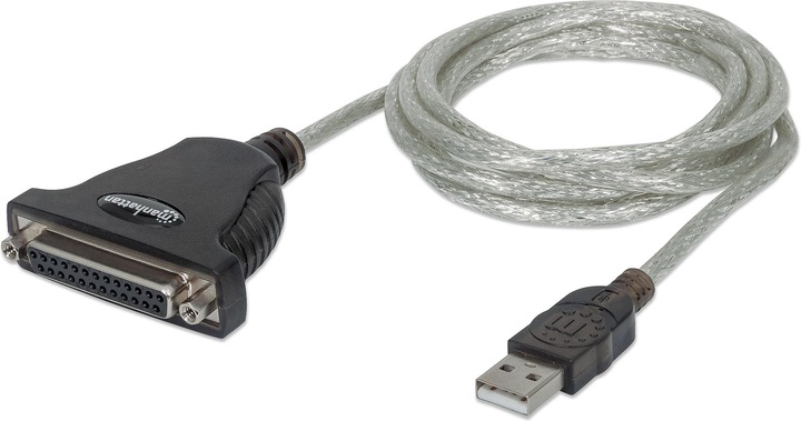 Produktbild Manhattan USB auf Parallel Konverter, 1.8m (1.80 m, Parallel (Drucker))