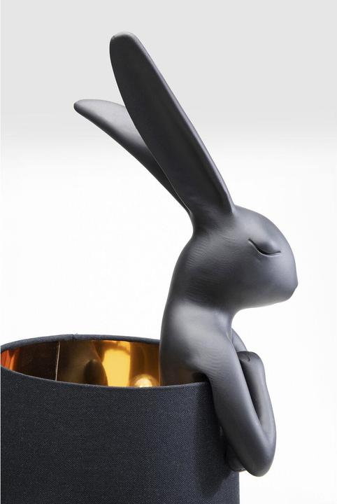 Image du produit Kare Design Lampe de table Animal Rabbit Noir mat 68cm (E14)