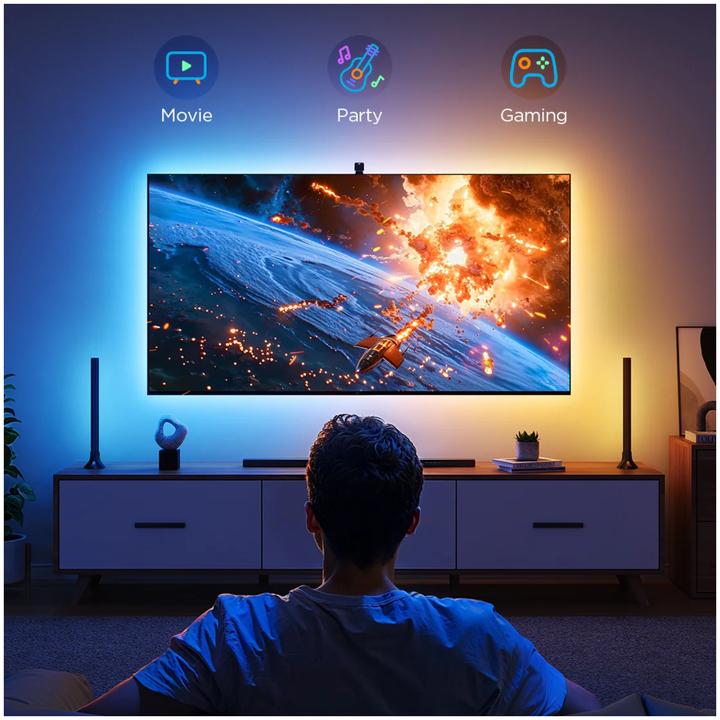 Produktbild Govee TV Backlight 3 Lite Kit (Warmweiss, 41 cm, Indoor)