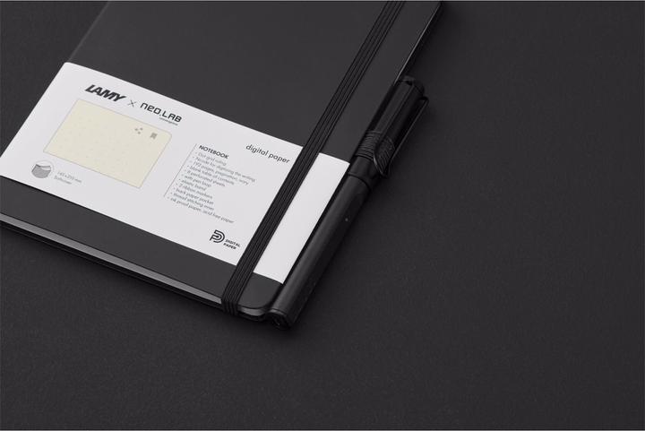 Actual product image Lamy Safari All Black (A5, Checked, Hardcover)