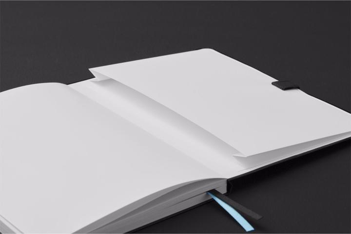 Actual product image Lamy Safari All Black (A5, Checked, Hardcover)