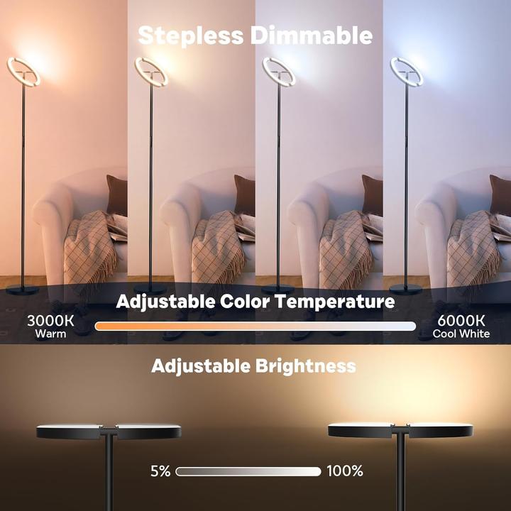 Image du produit LS LED Stehleuchte RotaFlex Color (1300 lm)
