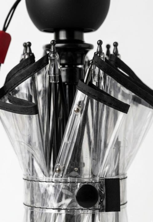 Produktbild Minimax Transparenter Regenschirm – Manuelle Öffnung – Windfest