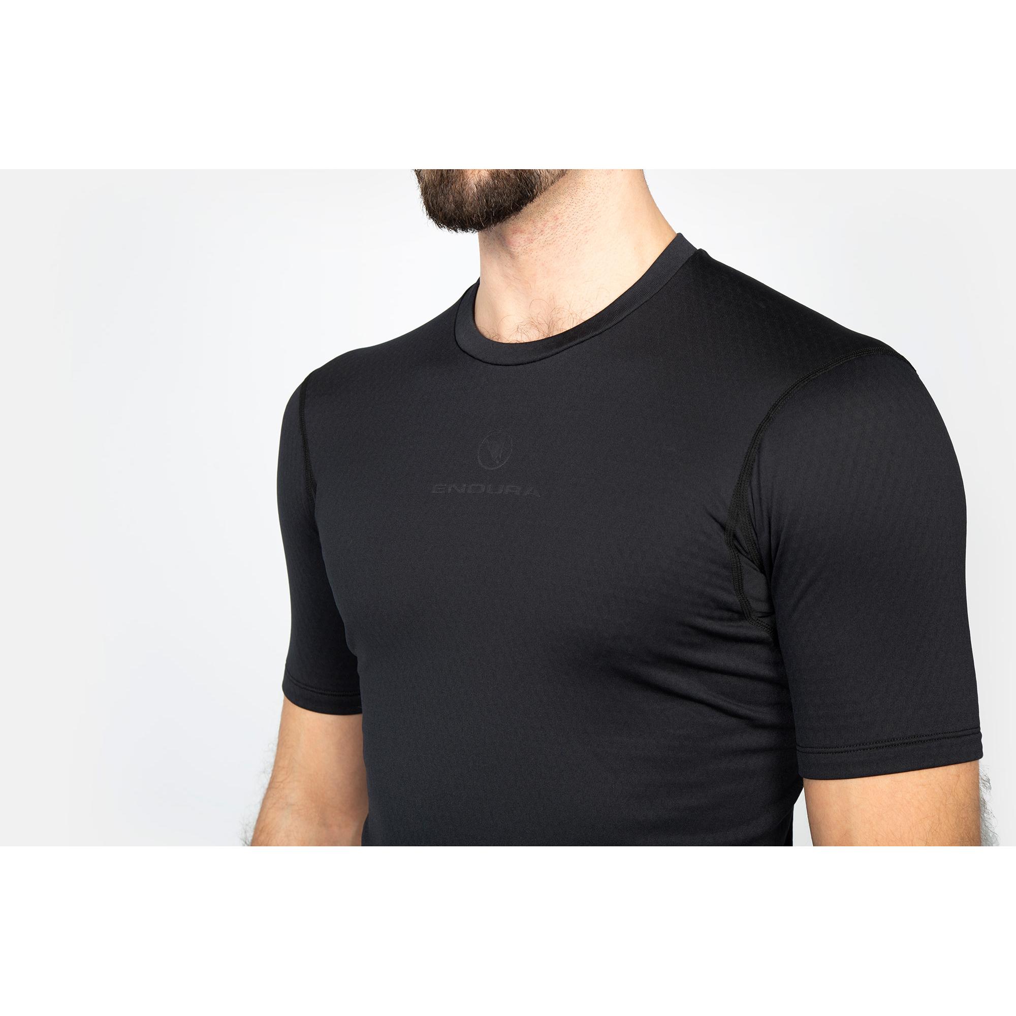 Thumbnail - Endura, Herren, Velotrikot, Kurzarm Transloft Baselayer (XL), Schwarz, XL