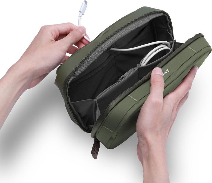 Image du produit Orbitkey - 2-in-1 Tech Pouch - Olive
