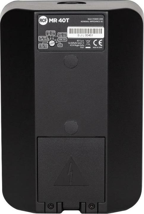Actual product image RCF MR 40T Black (Passive, 1x 40 W)