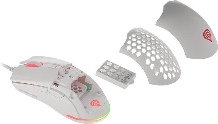 Actual product image Genesis Krypton 750 mouse Right-hand USB Type-A Optical 2000 DPI (Cable)