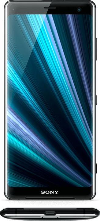 Actual product image Sony Xperia XZ3 (64 GB, Black, 6", Hybrid Dual SIM, 4G)