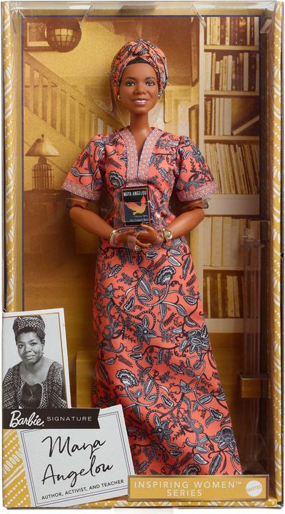 Immagine prodotto Barbie Maya Angelou, La Bambola Che Ispira Le Donne