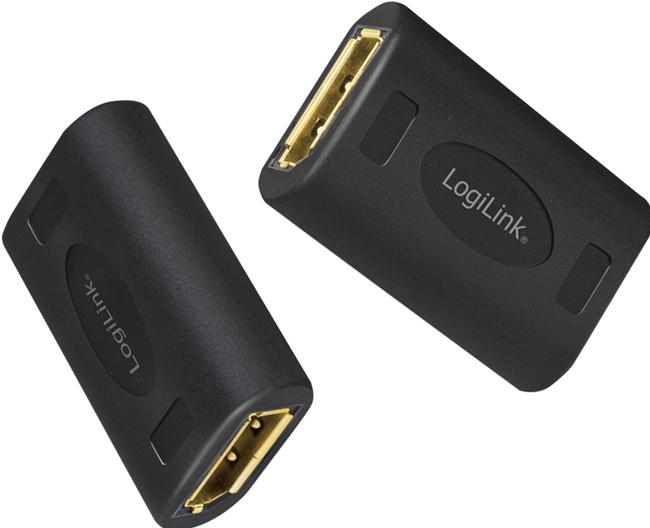 Produktbild LogiLink DisplayPort Adapter, DP Kupplung (4.08 cm)