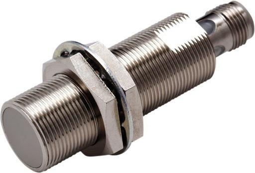 Produktbild Omron Industrial Automation Induktiver Sensor PNP / NO/NC 500Hz 30V 20mA 8mm IP67 / IP69K Stecker, M12, 4-polig E2E-Next (Sensor)