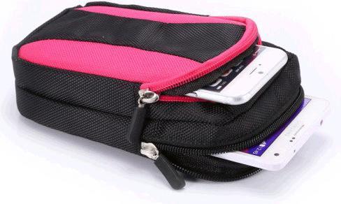 Produktbild Hermex Reise Gürteltasche für Bargeld und Smartphones - Pink