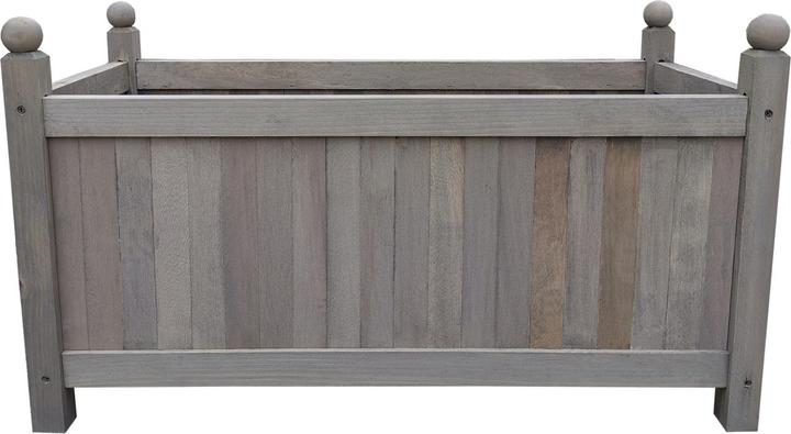 Image du produit HTI-Living Bac à fleurs Gris Heidi (30 x 70 x 40 cm)